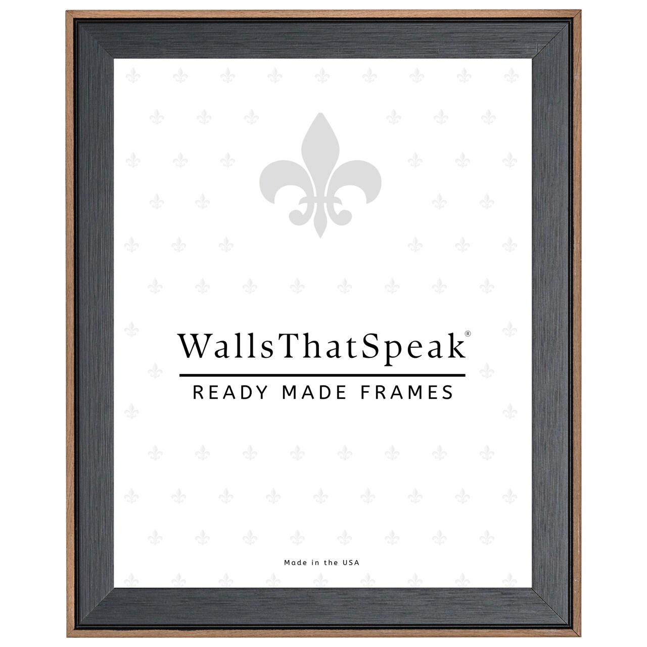 11x16 Picture Frame, Acoustic 0.875 Inch Wood Moulding, Wall Display Frame for Art, Posters, or Photos by wallsthatspeak